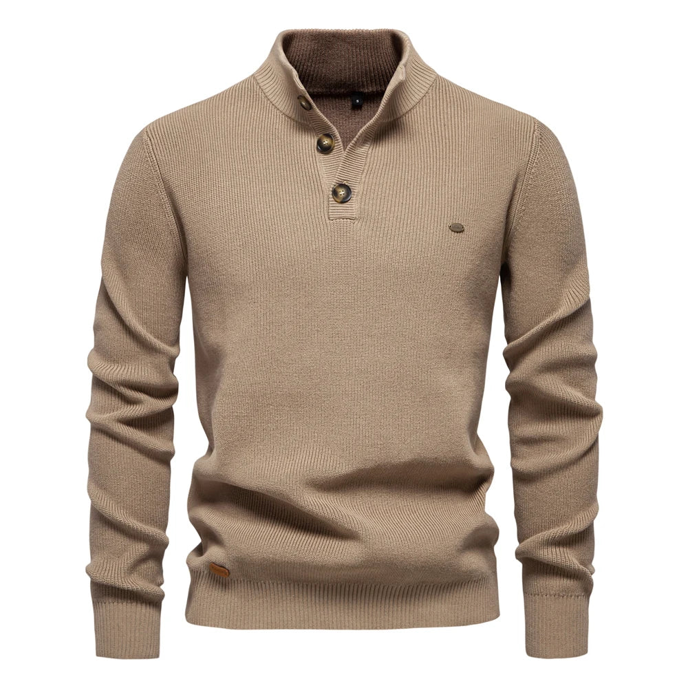 Luxe Knit Longsleeve with Refined Elegance