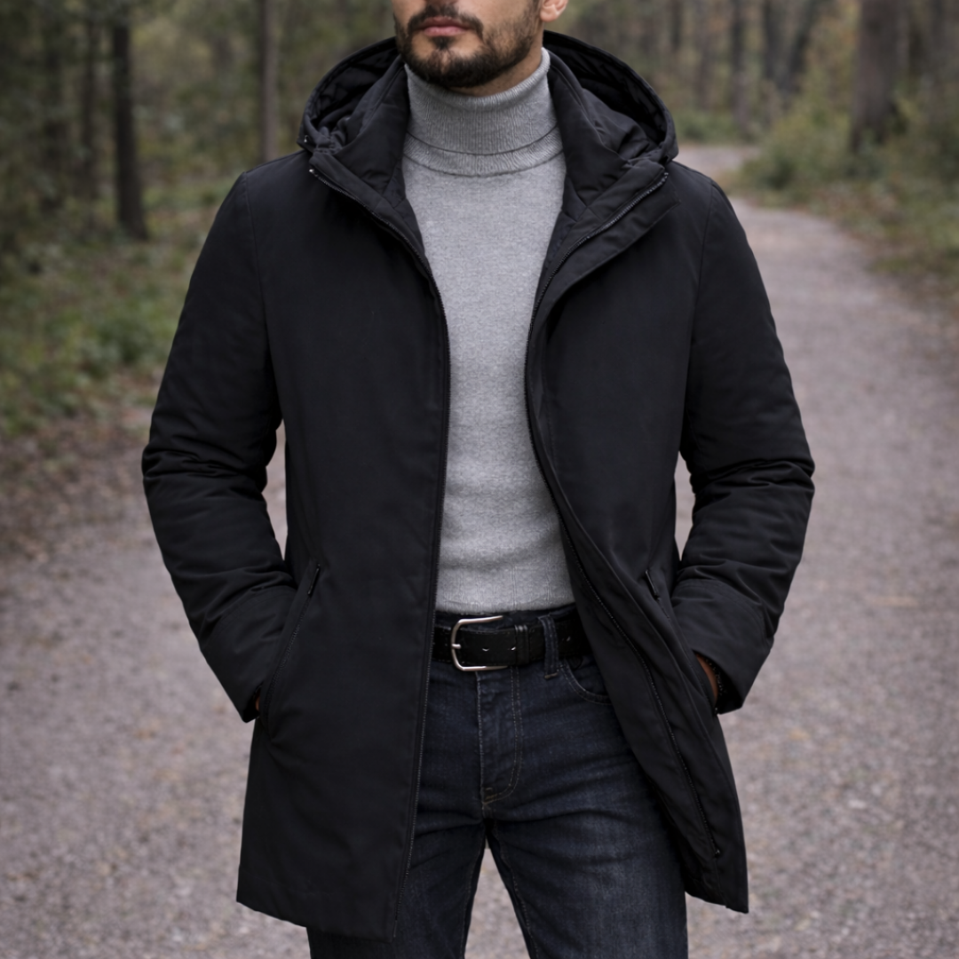 City-Ready Hooded Winter Coat