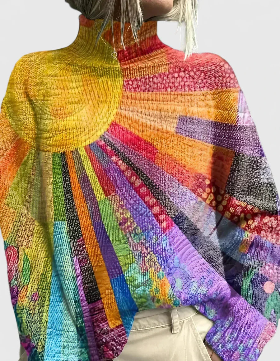 Anjelisiah | Colorful Comfort Pullover