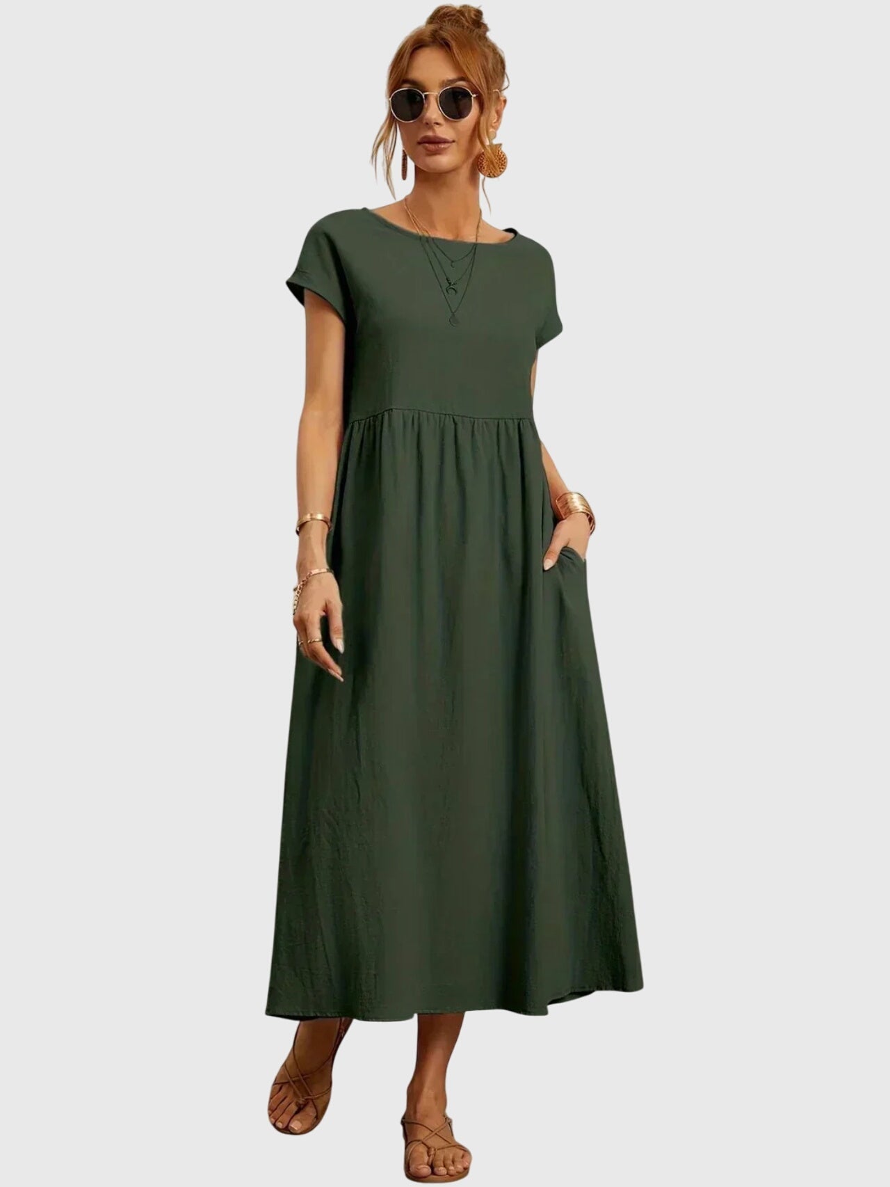 Aria | Effortless Everyday Relaxed Pocket Dress