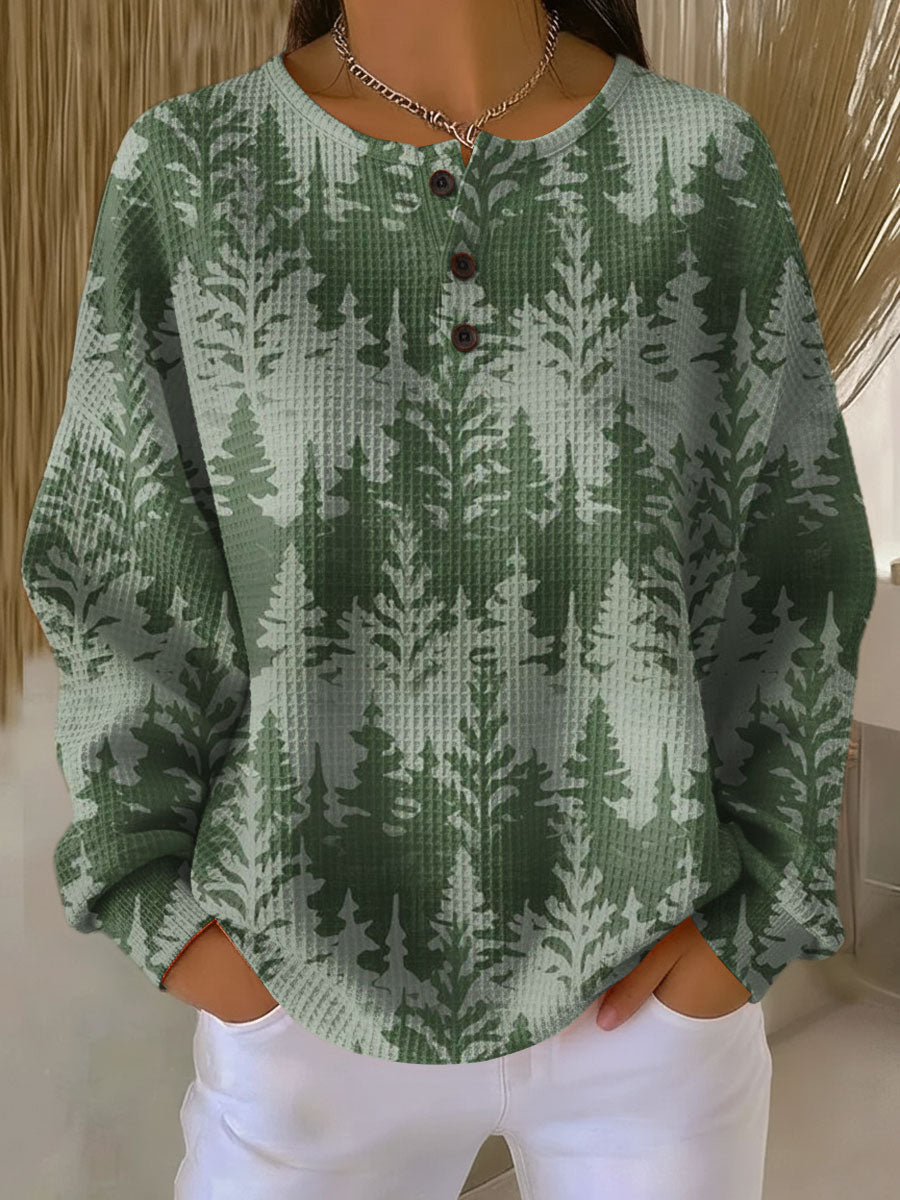 Genesis | Cozy Double Waffle Knit Sweater