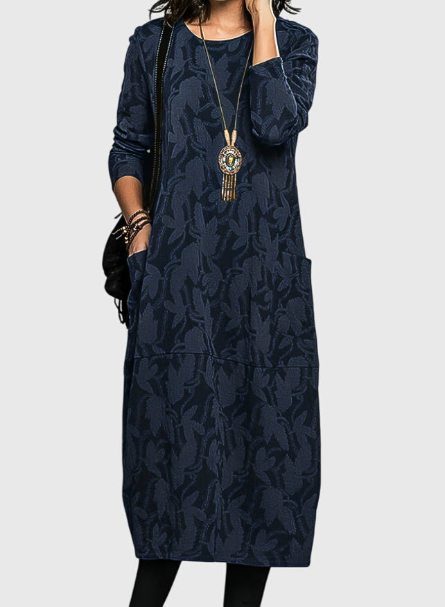 Oakley | Soft Round-Neck Everyday Comfort Dress