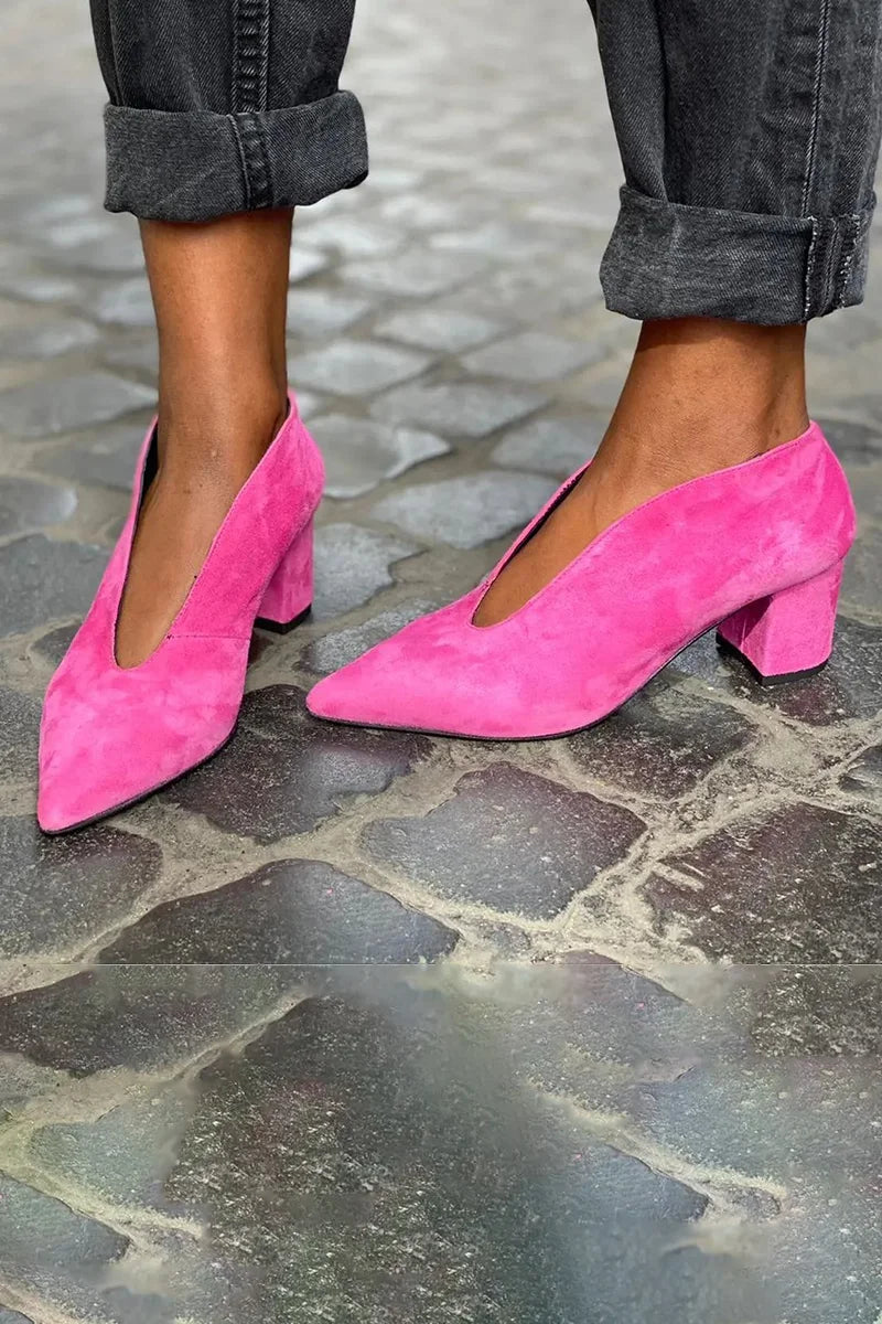 Lydia |  Block Heel Pumps