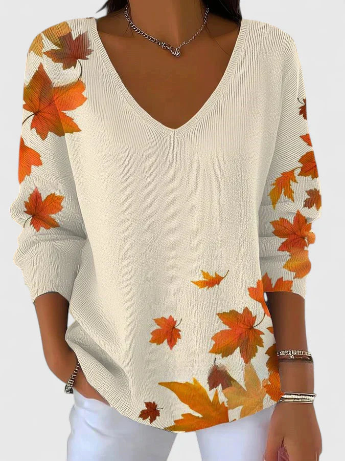 Sera | Sophisticated V-Neck Sweater