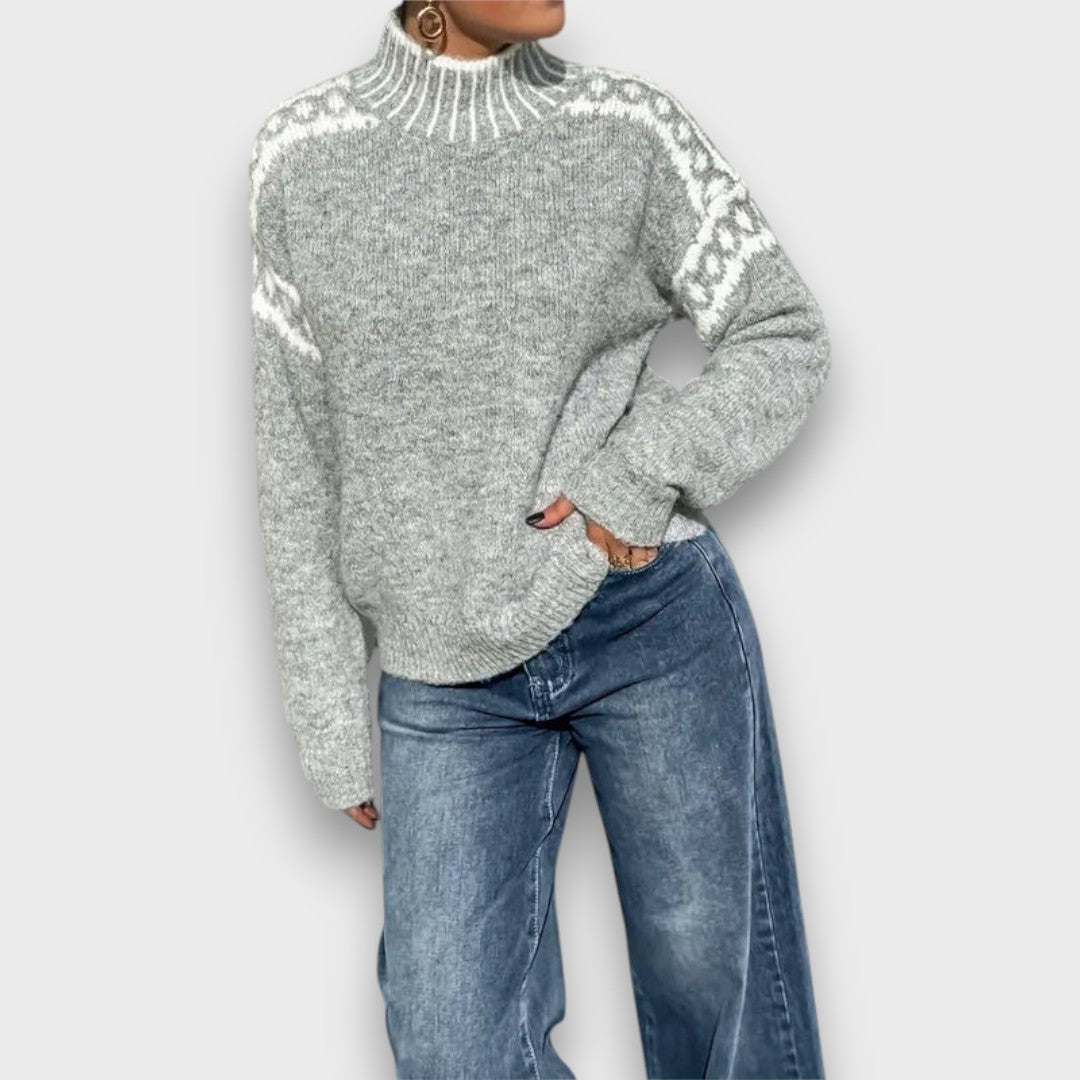 Astrid | Nordic Knit Winter Sweater